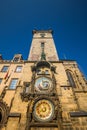 Old Town Square in Prague in summer, Czech Republic Royalty Free Stock Photo